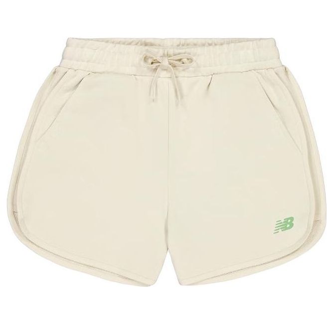 Kratke hlače New Balance High-Rise Shorts Bež | AWS41336-BE, 0