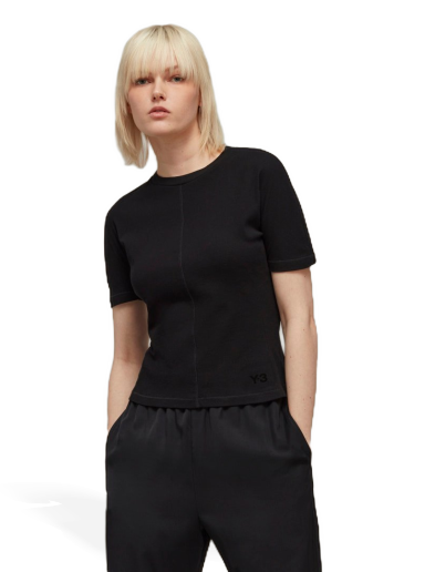 Majica Y-3 Fitted Tee Črna | HY1249