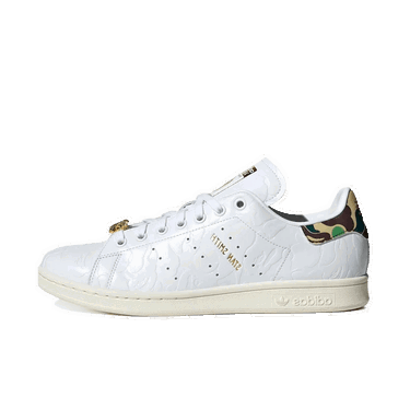 Superge in čevlji adidas Originals BAPE x Stan Smith "30th Anniversary White" Bela | IG1115, 0