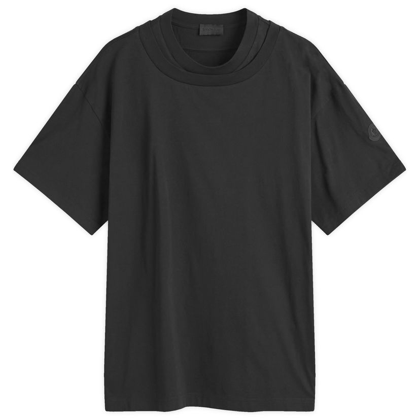 Majica Moncler Lightweight Jersey Washed T-Shirt Črna | 8C000-03-89A17-999