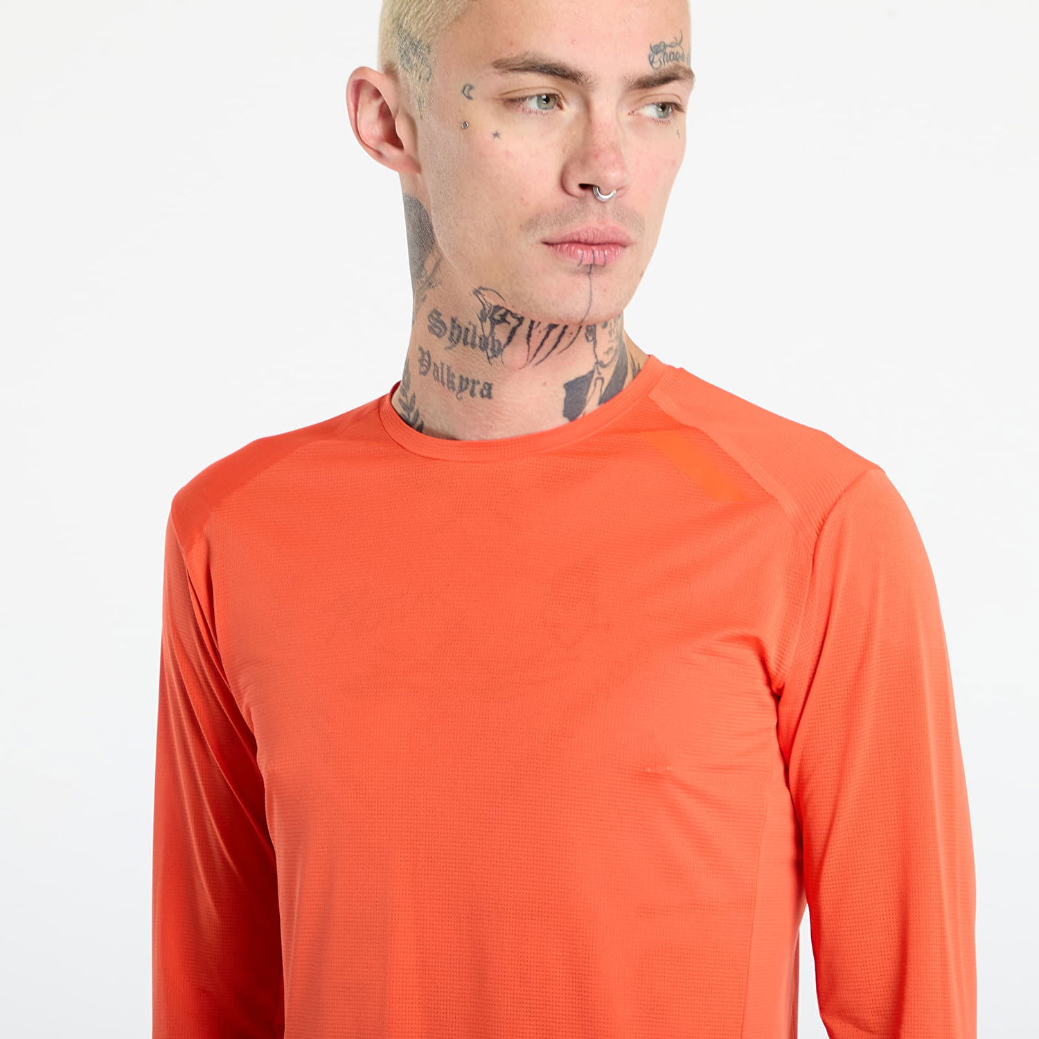 Majica Soar Running Long Sleeve Tech T-Shirt Oranžna | AW25-SLS4M-ORA, 1