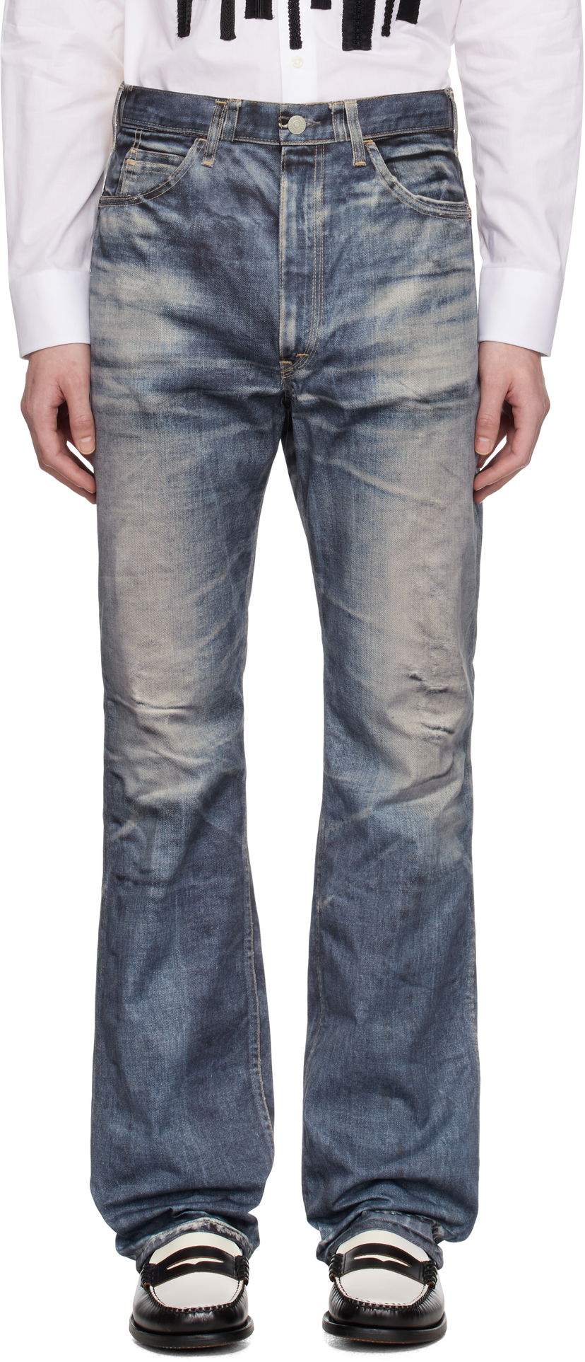 Kavbojke Junya Watanabe Junya Watanabe Levi's Edition Denim Trousers Modra | WO-P918-100