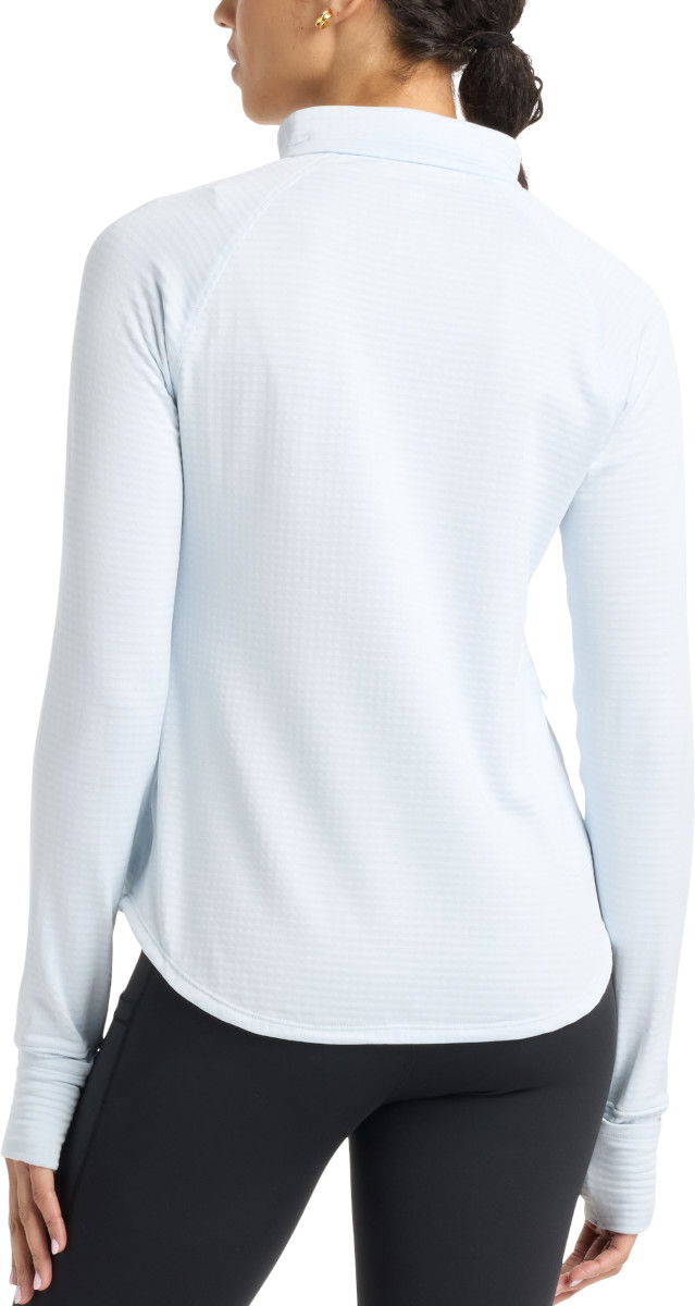Pleteni pulover New Balance New Balance Athletics Heat Grid Half Zip Top Modra | wt43200-ib, 1