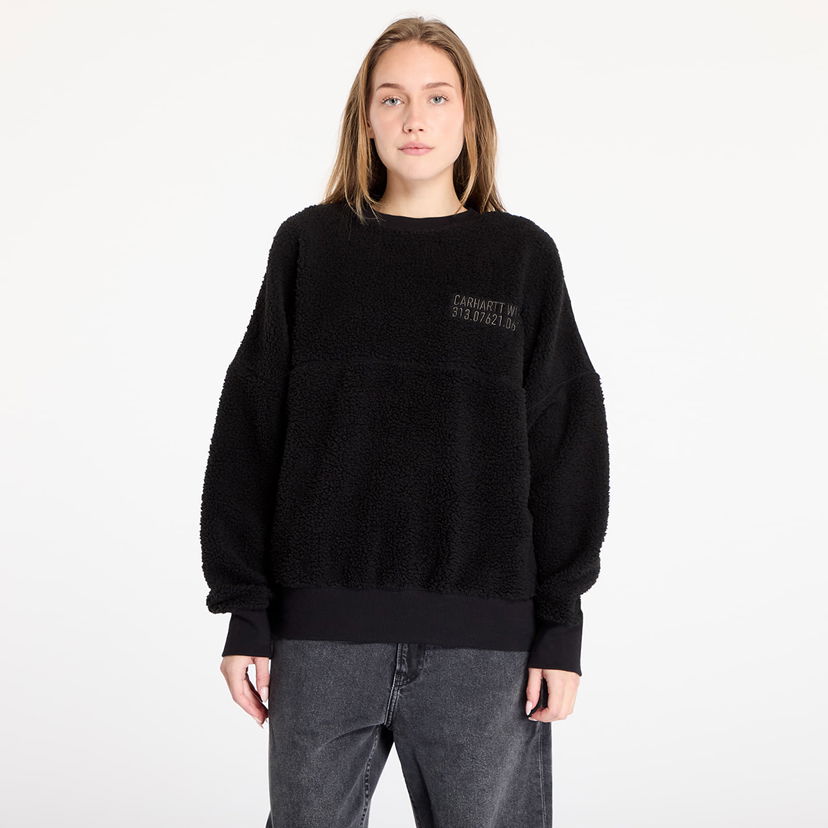Pulover Carhartt WIP Sweatshirt Coordinate Sweat UNISEX Black/ Grey S Črna | I033991.0GLXX