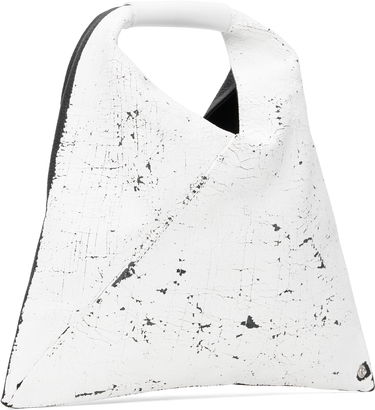 Torbica Maison Margiela MM6 Maison Margiela Triangle Mini Tote Bag Bela | SB6WD0013 P8333, 3