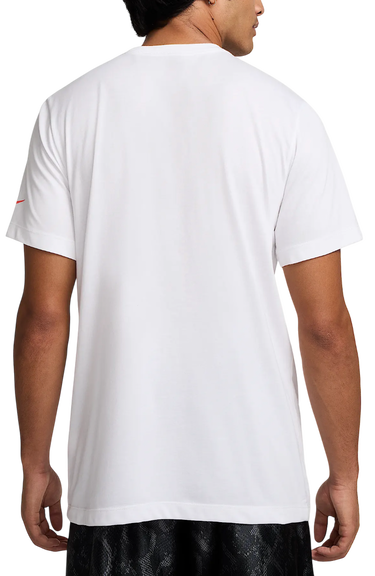 Majica Nike Graphic Print Cotton T-Shirt Bela | HV5150, 3