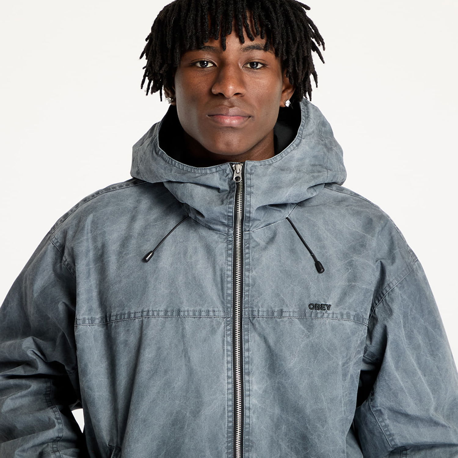 Vetrovka OBEY OBEY Highland Jacket Modra | 121800589-AHR, 1
