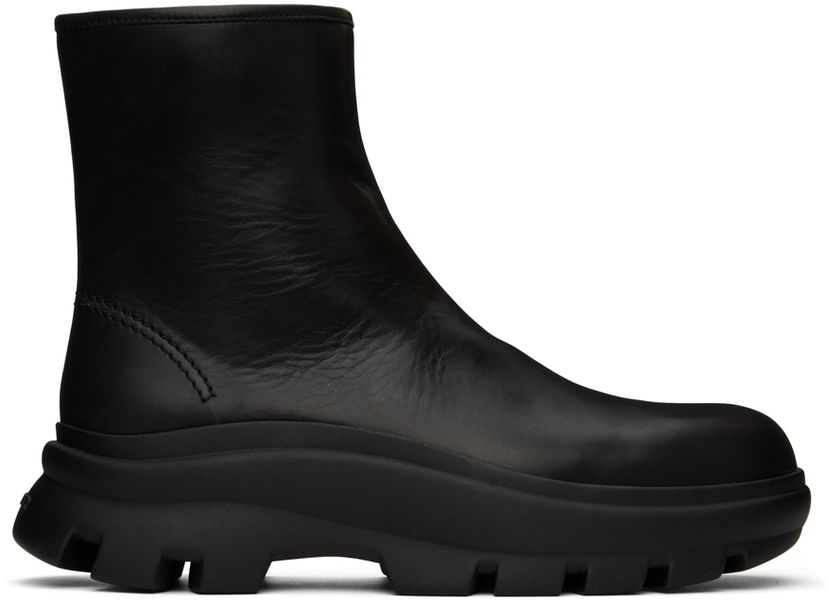 Superge in čevlji Jil Sander Jil Sander Zip Boots Črna | J33WU0007_P4942