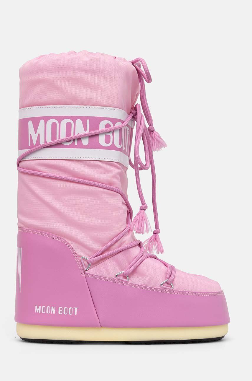 Superge in čevlji Moon Boot MB ICON NYLON Boots Roza | 80D1400440.J001, 0