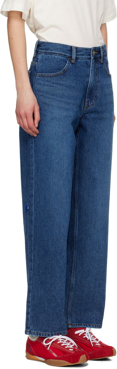 Kavbojke ADER ERROR ADER error Sig; TRS Tag 01 Wide-Leg Jeans Modra | BO42FYJE0101BL, 4