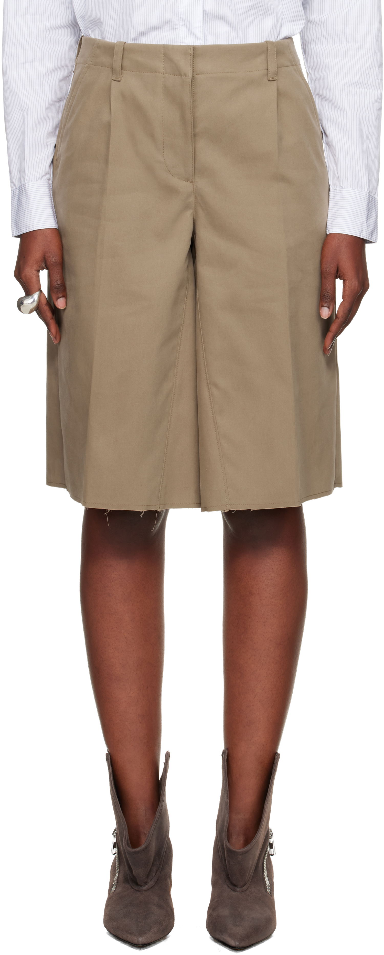 Kratke hlače OUR LEGACY Jumbo Shorts Bež | W4254JS, 0