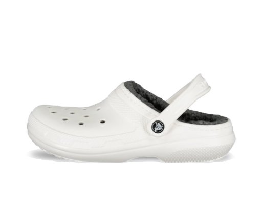 Superge in čevlji Crocs Classic Lined Clog Bela | 203591-10M