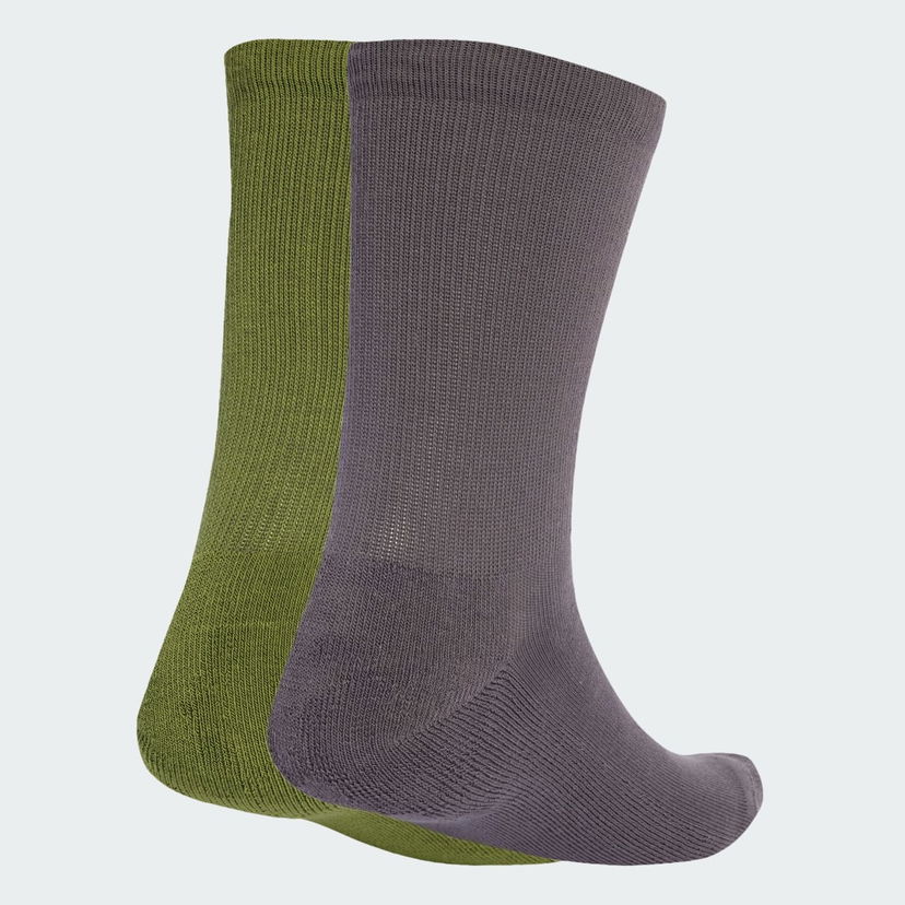 Nogavice adidas Performance Two-toned Crew Socks - 2 Pairs Siva | JV7835