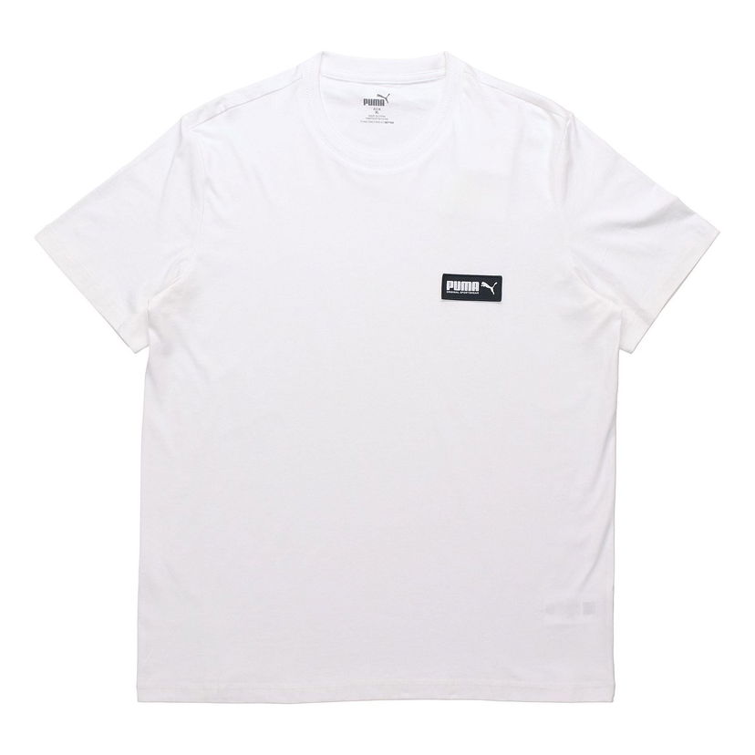Majica Puma Fuslon Minimalistic Logo Short Sleeve T-Shirt Bela | 582687-02
