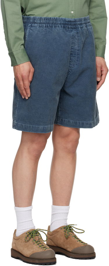 Kratke hlače Carhartt WIP Reynold Corduroy Relaxed Shorts Modra | I034877, 1