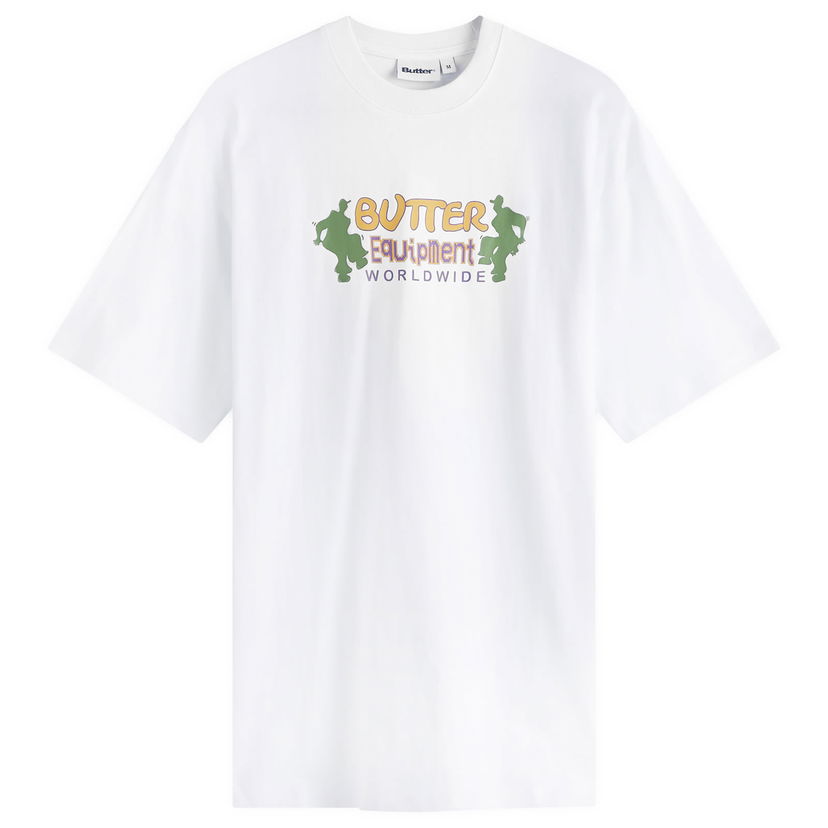 Majica Butter Goods Breaker T-Shirt Bela | BGQ224D10201