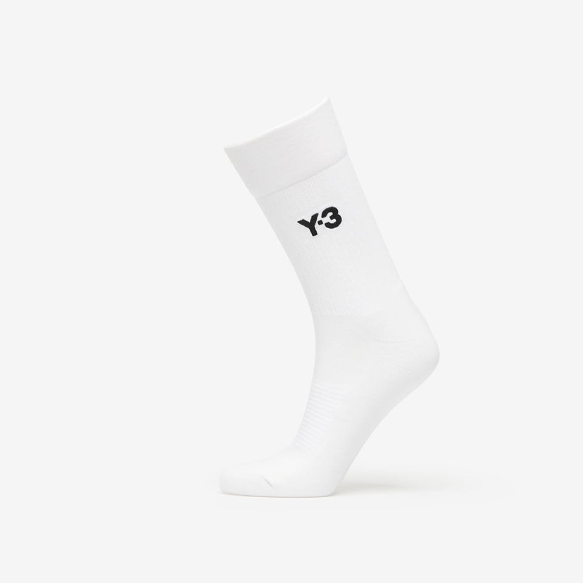 Nogavice Y-3 Y-3 Classic Crew Socks Bela | JZ6269