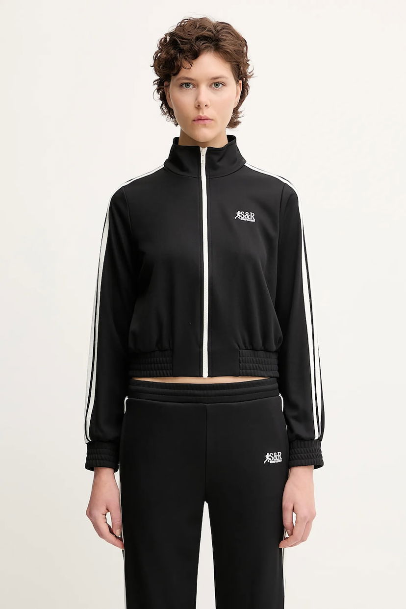 Jakna Sporty & Rich Sporty & Rich Sr Runner Elio Track Jacket Črna | JA059622139BA01