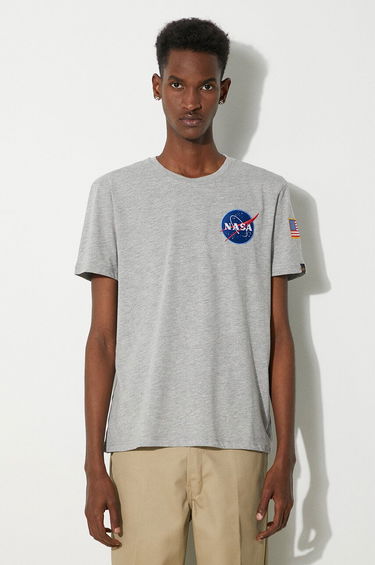Majica Alpha Industries Space Shuttle Tee Siva | 176507-17, 2