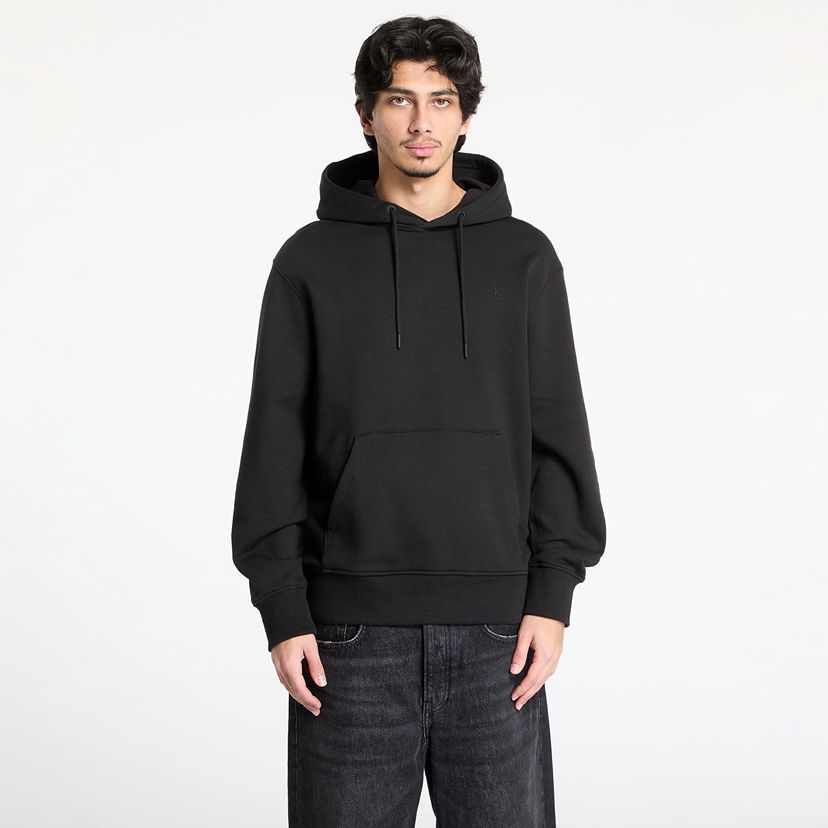 Pulover CALVIN KLEIN Calvin Klein Jeans Typeface Graphic Hoodie Črna | J30J327403 BEH