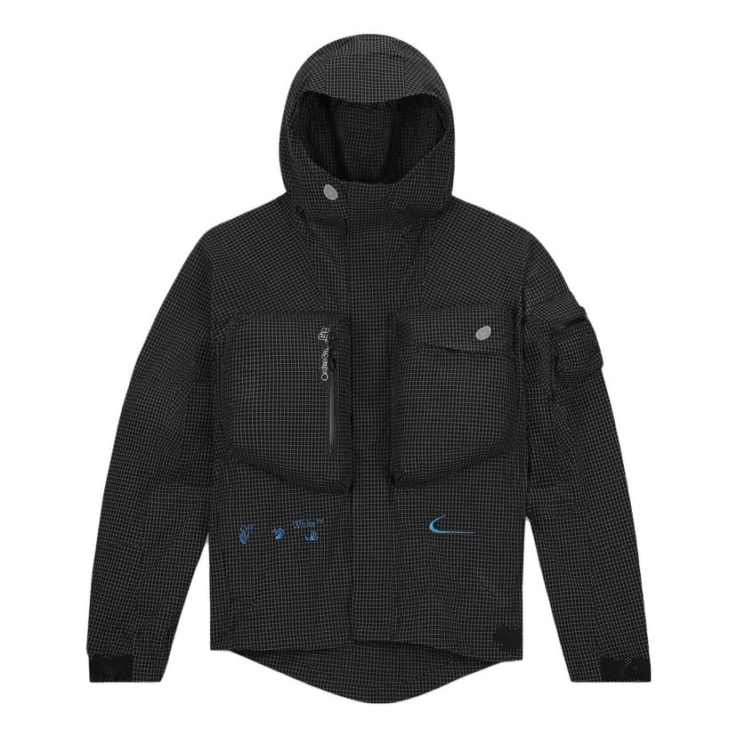 Parka Nike Off-White Hooded Jacket Črna | DN1750-010
