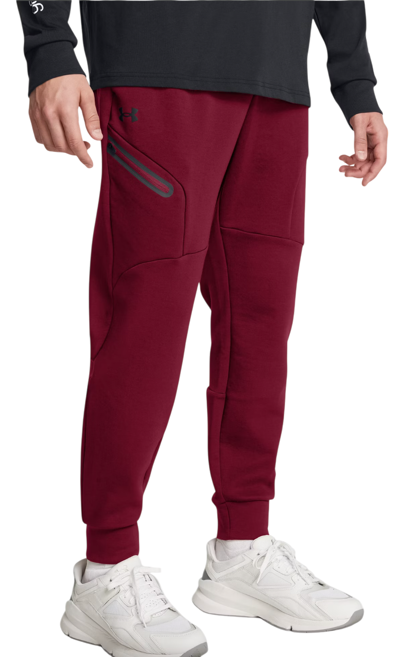 Cargo hlače Under Armour Fleece Jogger Pants Bordo | 1389353-625