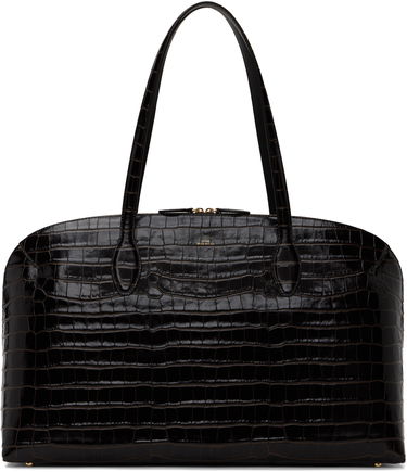 Tote bag TOTEME Totême Croco-Embossed Day Tote Črna | 252-WAL0082-LE0076, 0