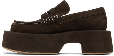 Superge in čevlji JW Anderson JW Anderson Suede Platform Loafers Rjava | FW0169-LA0240, 2