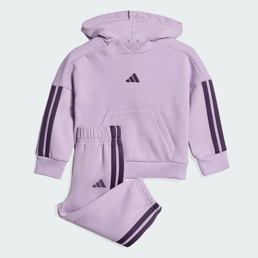 Trenirka adidas Performance Essentials Hoodie and Pants Set Lila | JV9856