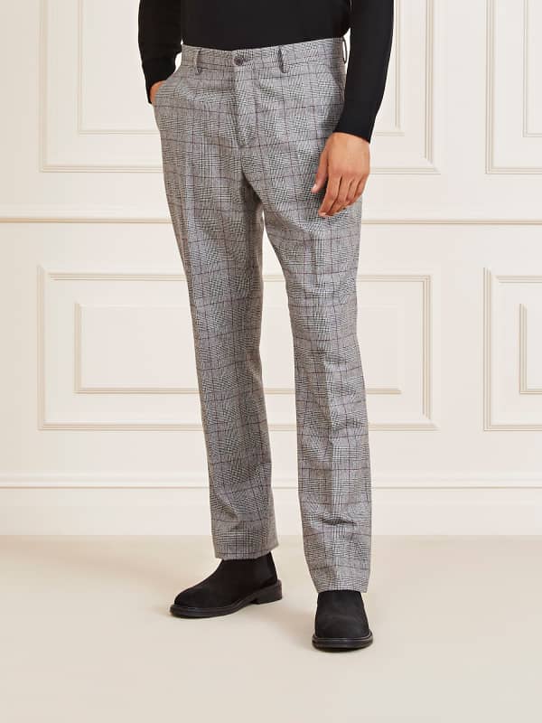 Hlače in kavbojke GUESS Marciano Regular Fit Siva | 3BHB112208Z, 0