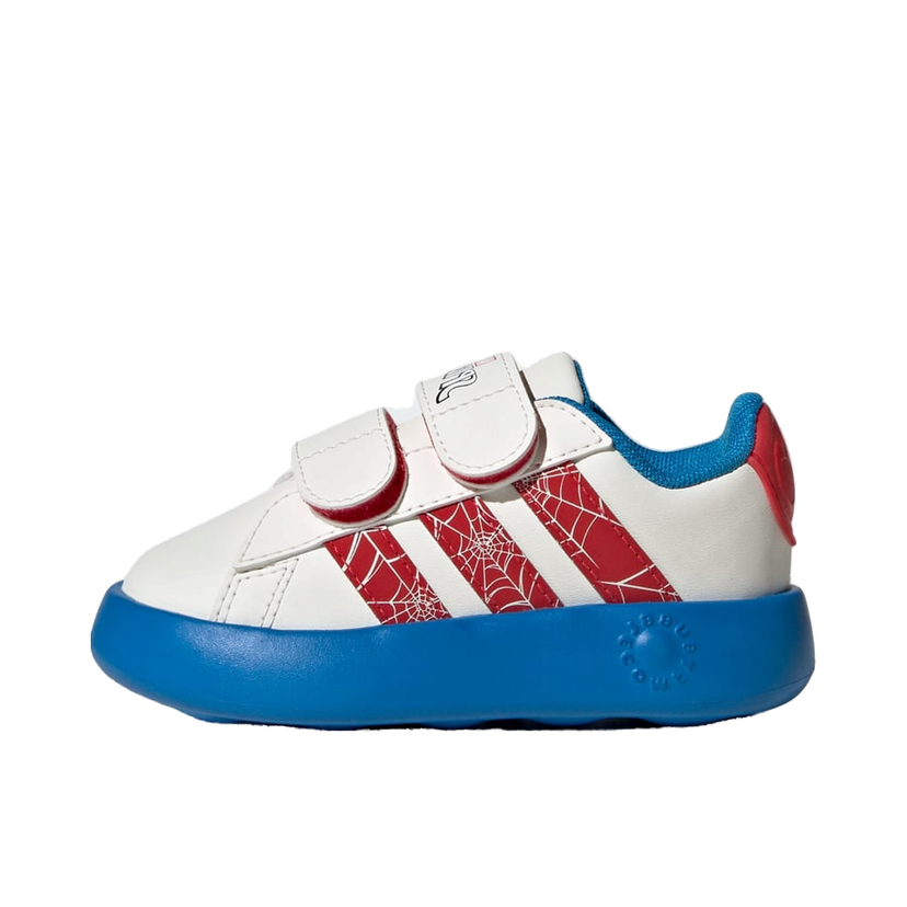 Superge in čevlji adidas Performance Marvel Spider-Man Grand Court Bela | JQ8072