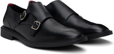 Nega čevljev BOSS Hugo Double Monk Strap Shoes Črna | 50536180, 3