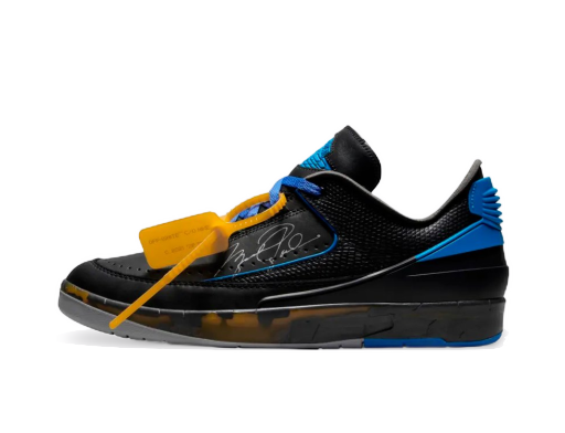 Superge in čevlji Jordan Off-White x Air Jordan 2 Retro Low SP "Black Royal" Črna | DJ4375-004