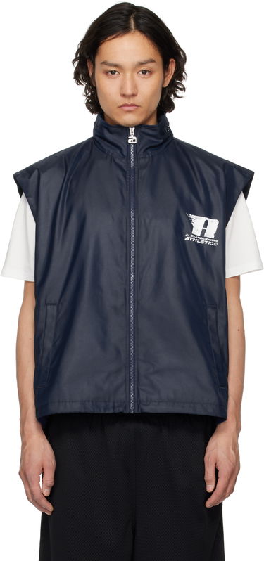 Telovnik Alexander Wang Alexander Wang Oversize Canvas Vest Mornarica | UWC2252057, 0