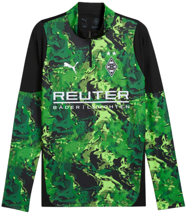 Majica Puma Borussia Mönchengladbach Training 1/4 Zip Top Zelena | 781471-08, 0
