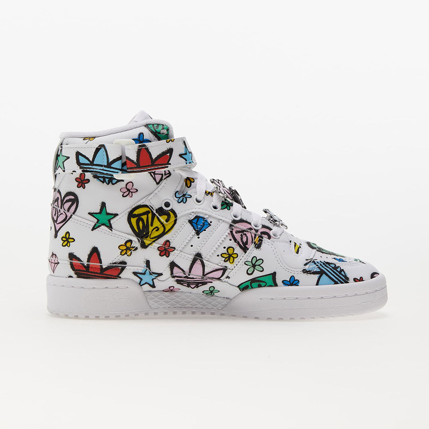 Superge in čevlji adidas Originals Jeremy Scott x Forum 84 High "Multi" Večbarvna | HQ1128, 1