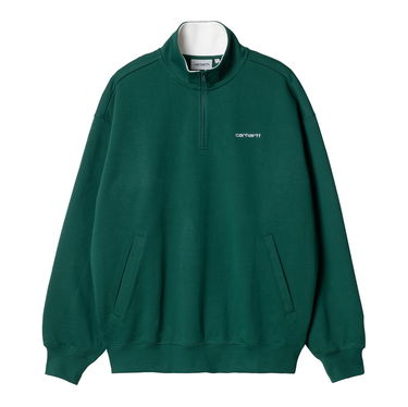 Pulover Carhartt WIP L/S Adam Half-zip Sweatshirt Chervil Zelena | A241017_1XH_XX, 2