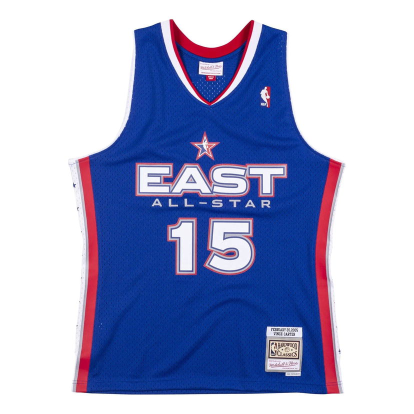 Majica brez rokavov Mitchell & Ness NBA All-Star East 2005 Swingman Jersey 'Vince Carter' Modra | SMJYSB19112-ASEROYA05VCA