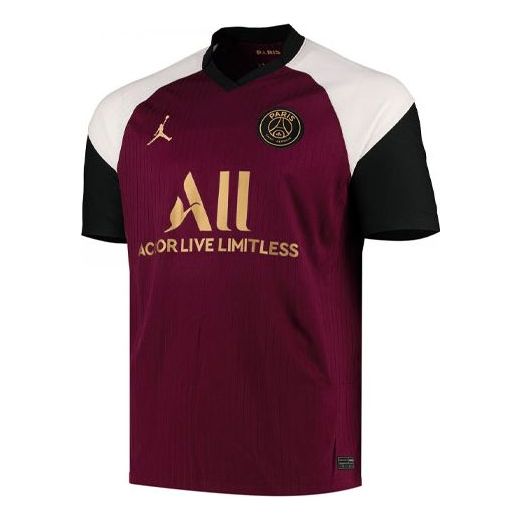 Dres Nike PSG Breathe Stadium Short Sleeve Jersey Bordo | CK7825-612