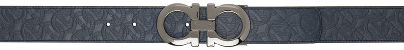 Pasovi FERRAGAMO Ferragamo Gancini Reversible Belt Siva | 735830 675542119