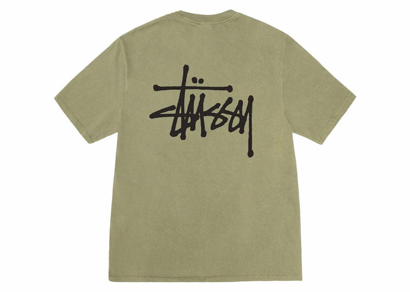 Majica Stüssy Pigment Dyed T-Shirt Zelena | 1905001-0403