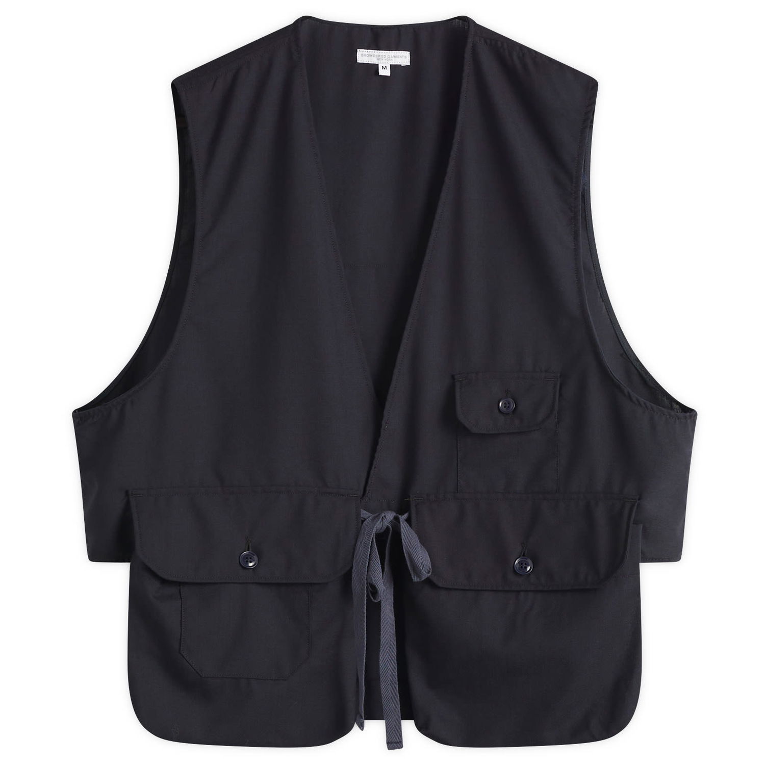 Telovnik Engineered Garments Engineered Garments Fowl Vest, Wool Mornarica | QT075-LC002, 1
