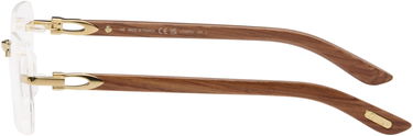 Sončna očala Cartier Rectangular Glasses Bež | CT0453O-004, 2