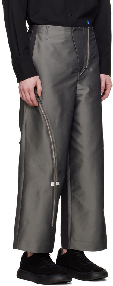 Hlače ADER ERROR Trousers With Side Zipper Siva | BN01SSBT0110CC, 1
