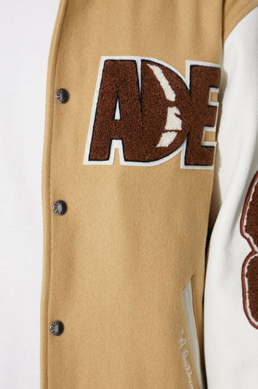 Bomber jakna BAPE Multi Motif Varsity Bomber Jacket Bež | 1J80141001, 5