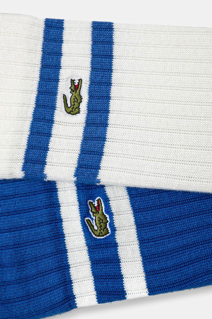 Nogavice Lacoste 2-Pack Striped Socks Večbarvna | ra6842