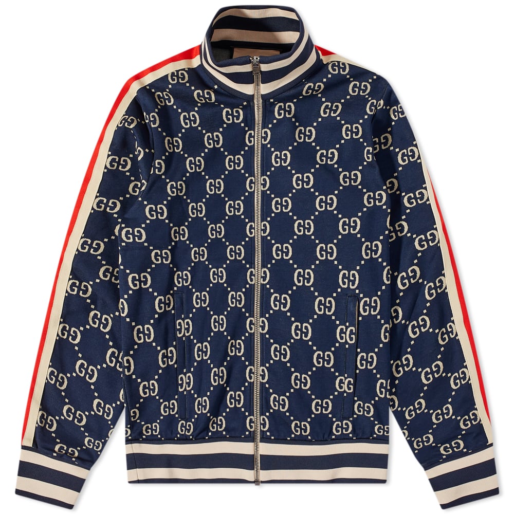 Jakna Gucci All Over GG Track Jacket Mornarica | 496919-X9V05-4245, 0