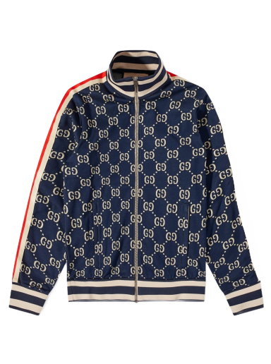 Jakna Gucci All Over GG Track Jacket Mornarica | 496919-X9V05-4245