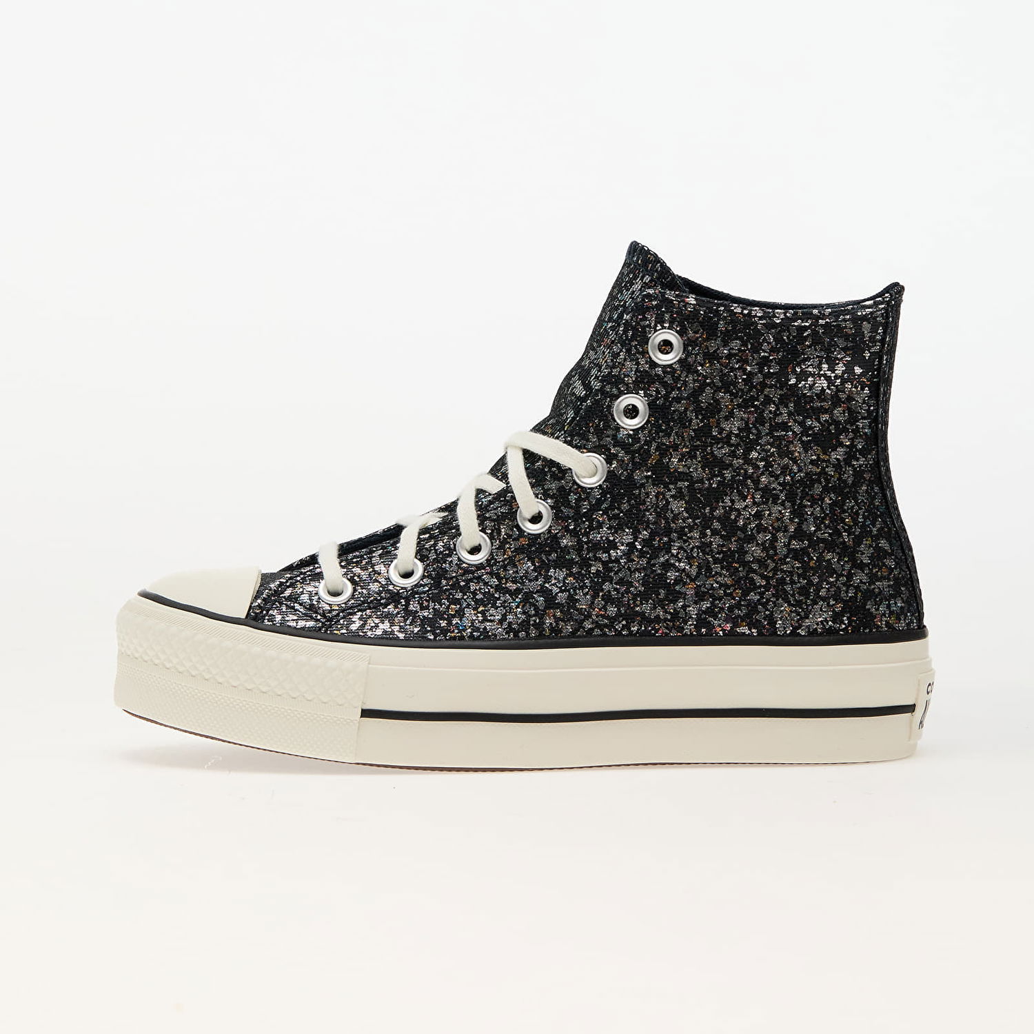 Superge in čevlji Converse Chuck Taylor All Star Lift Platform Glitter Into The Void Črna | A09551C, 0