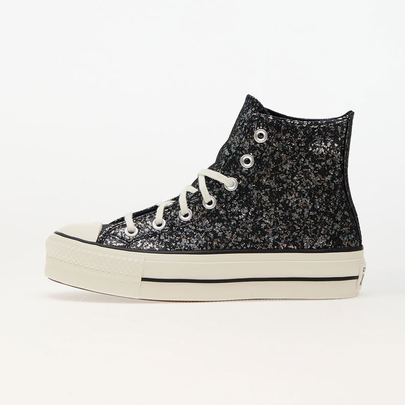Superge in čevlji Converse Chuck Taylor All Star Lift Platform Glitter Into The Void Črna | A09551C